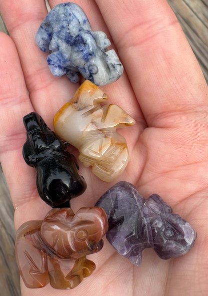 Mini Crystal Elephant