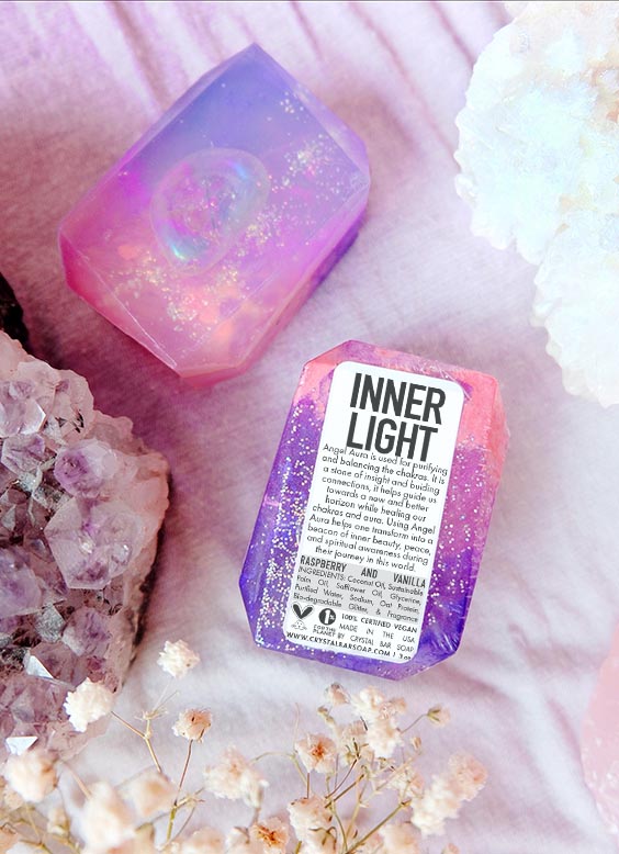 Inner Light - Crystal-Infused Soap Bar
