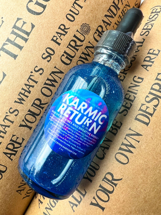 Karmic Return - Crystal-Infused Bath Oil