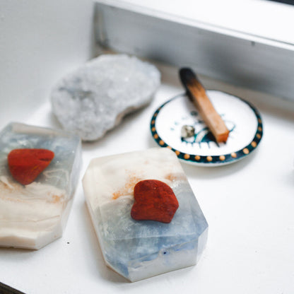 MOONLIT HARBOR (Cancer Sun) - Crystal-Infused Soap Bar