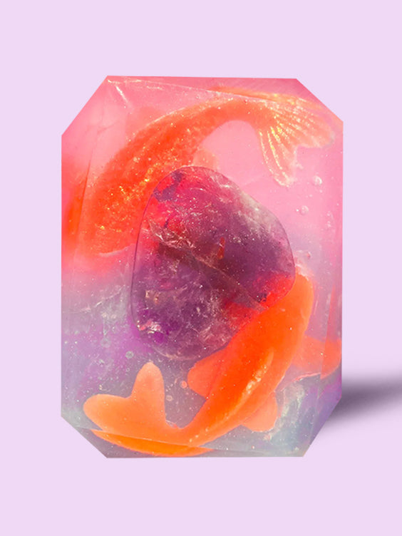 LUCID DREAMER (Pisces) - Crystal-Infused Soap Bar