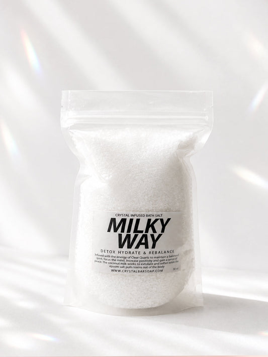 MILKY WAY - Crystal-Infused Bath Salts