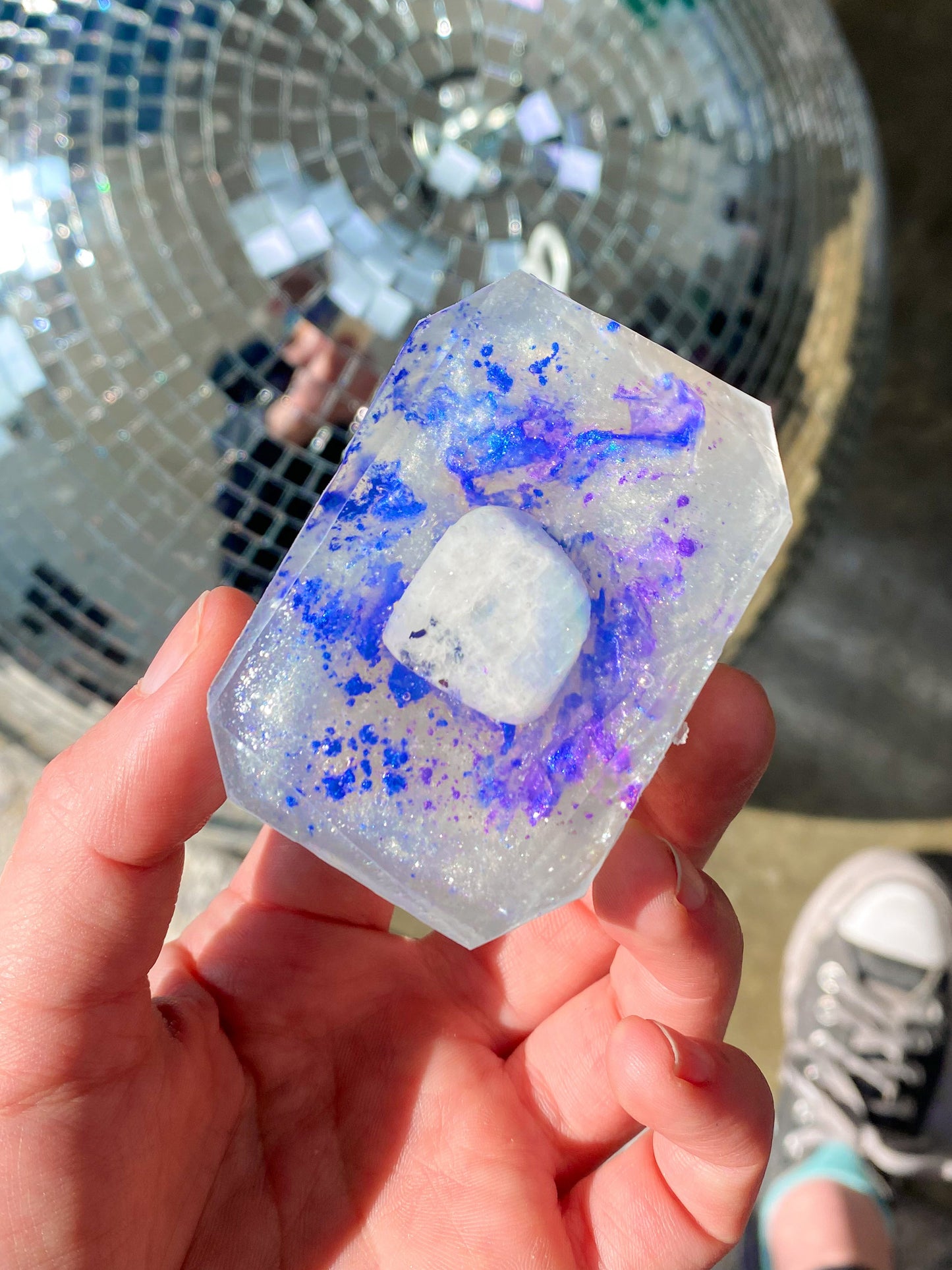 Moon Child - Crystal-Infused Soap Bar