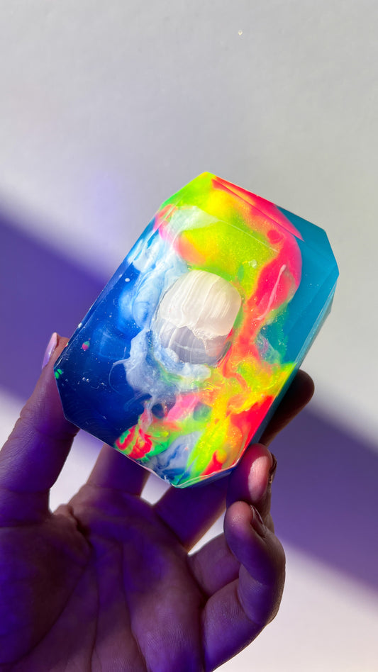 TRUE LIBERATION (Aquarius) - Crystal-Infused Soap Bar