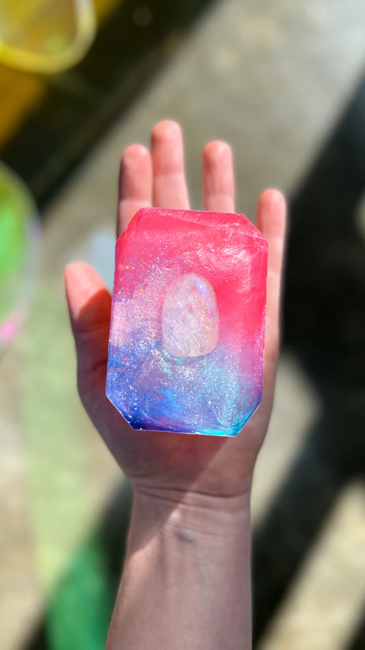 Moment of Gratitude - Crystal-Infused Soap Bar