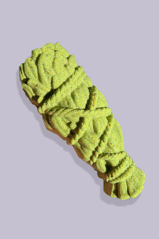 SEASONAL SAGE - Crystal-Infused BathBomb