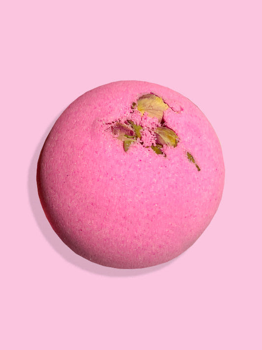 THREE PETALS - Crystal-Infused BathBomb