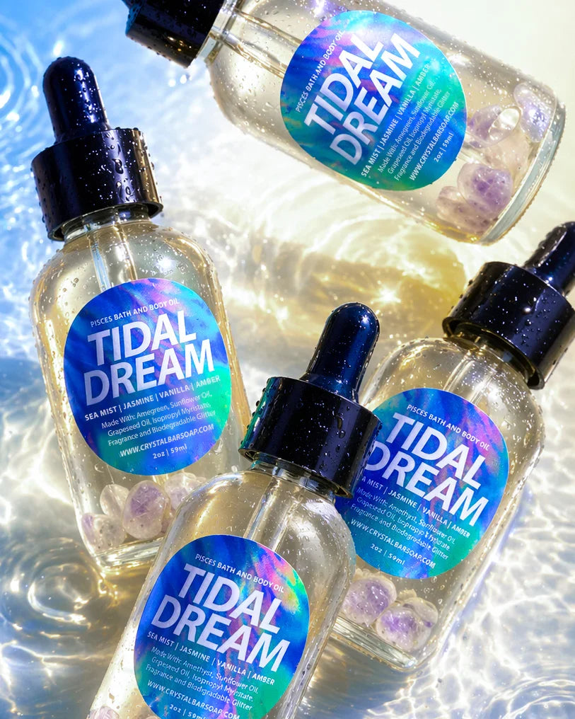 ZODIAC COLLECTION - Crystal-Infused Bath Oils