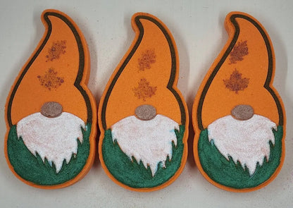 Fall Gnome Bath Bomb Scented in Spiced Pumpkin