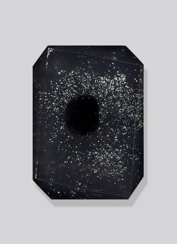 Cosmic Coal – Crystal-Infused Soap Bar