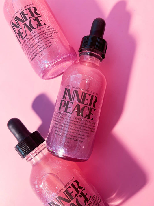 Inner Peace - Crystal-Infused Body Oil