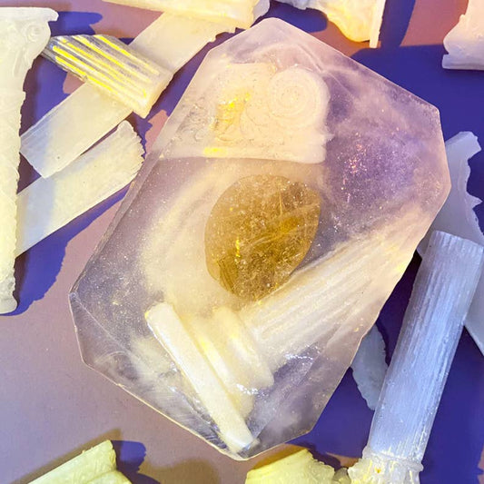 Warrior Goddess - Soap Bar (Hidden Crystal Inside!)