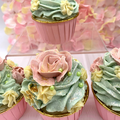 Rose - Designer Cupcake Soap