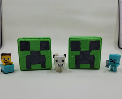 MineBlock - Bath Bomb (Hidden Toy Inside!)