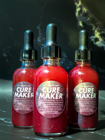 CURE MAKER - Crystal-Infused Bath Oil
