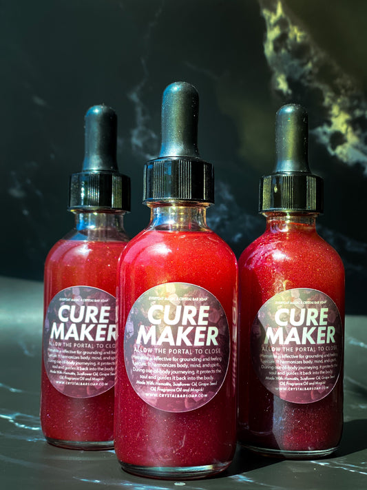 CURE MAKER - Crystal-Infused Bath Oil