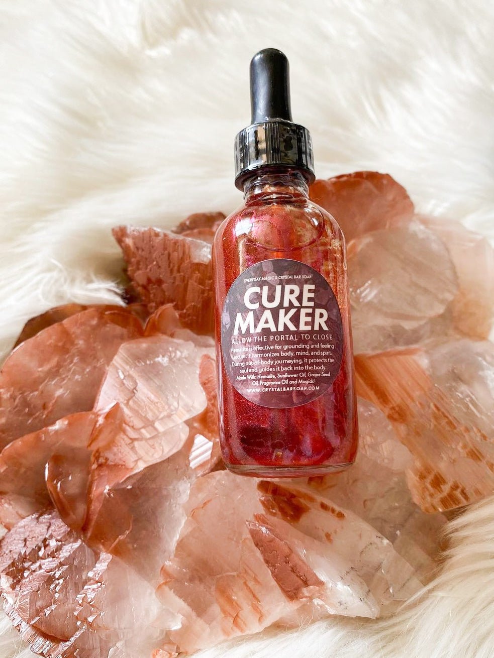CURE MAKER - Crystal-Infused Bath Oil