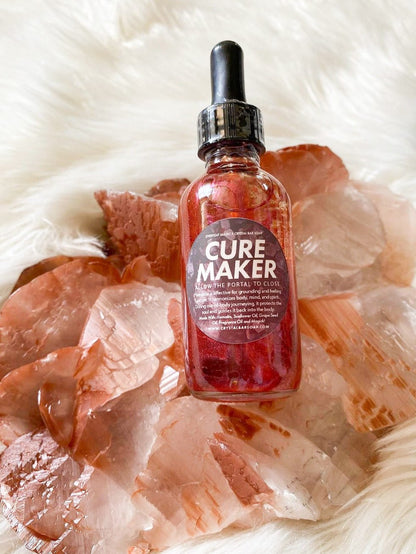 CURE MAKER - Crystal-Infused Bath Oil