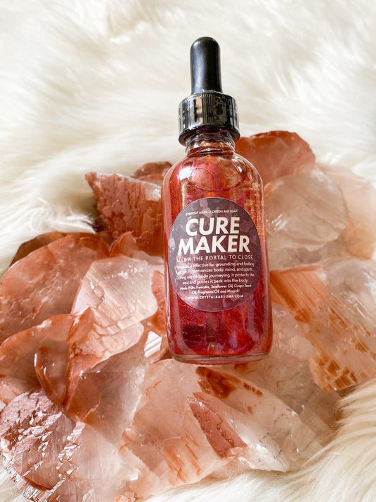 CURE MAKER - Crystal-Infused Bath Oil