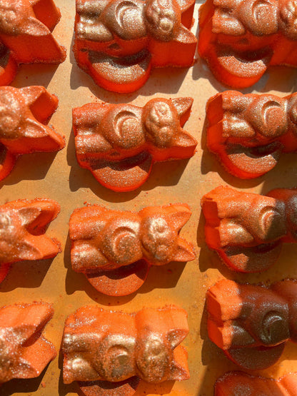Pumpkin Purrr - (Crystal-Infused) BathBomb