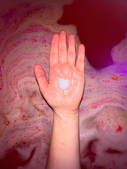 Flower Of Life - Bath Bomb (Hidden Crystal Inside!)