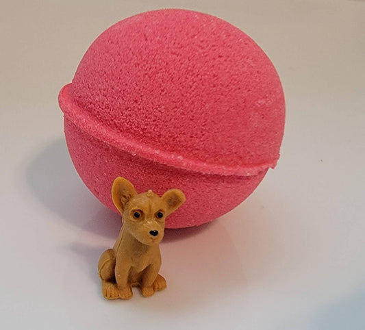 Watermelon Puppy Pop – Bath Bomb