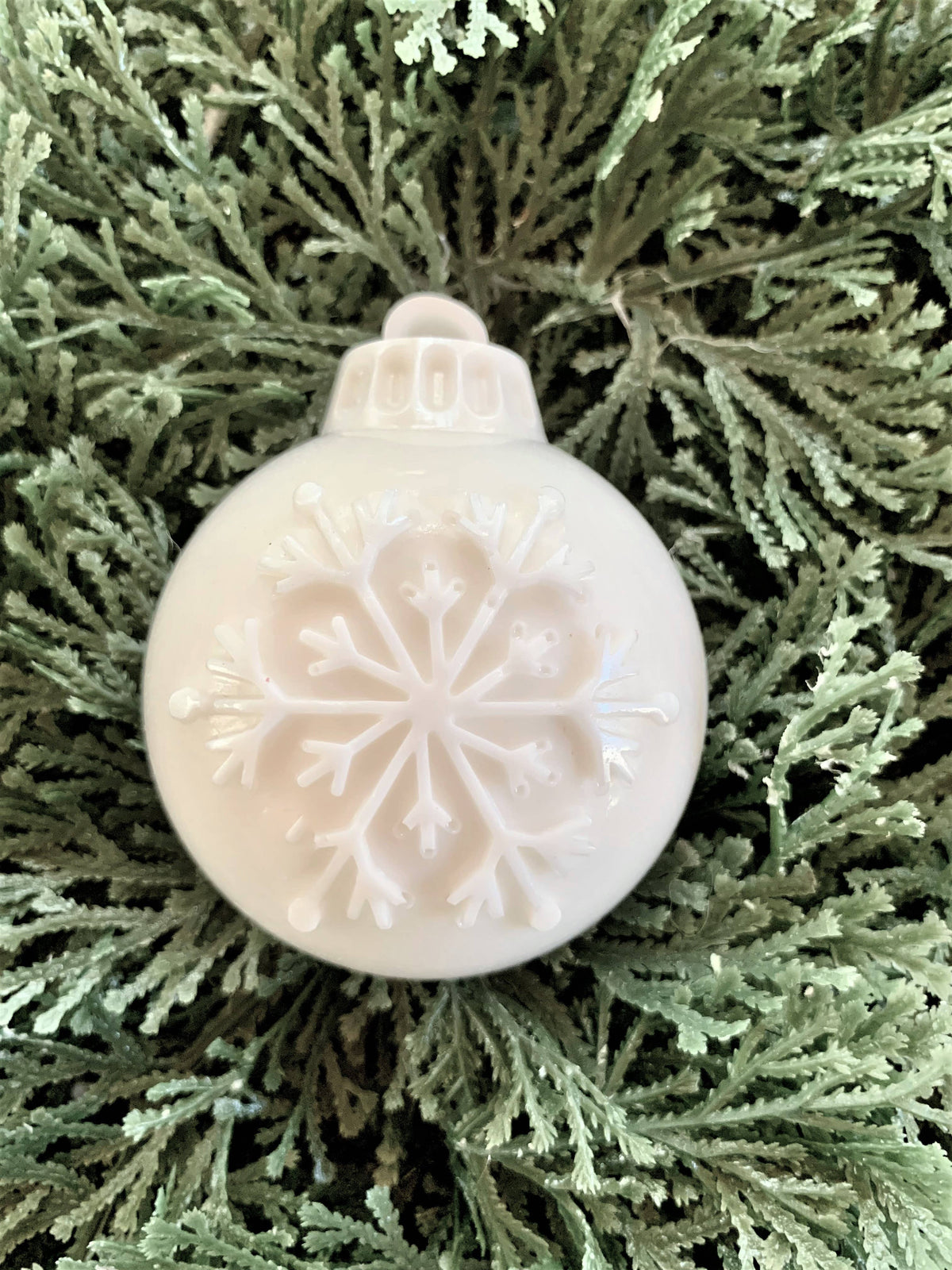 White Ornament - 3D Luxe Soap
