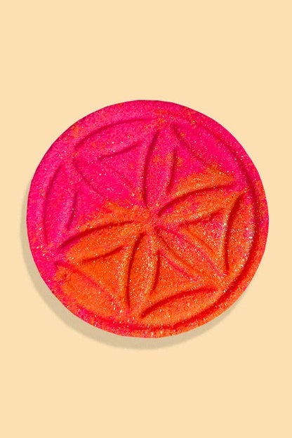 Flower Of Life - Bath Bomb (Hidden Crystal Inside!)