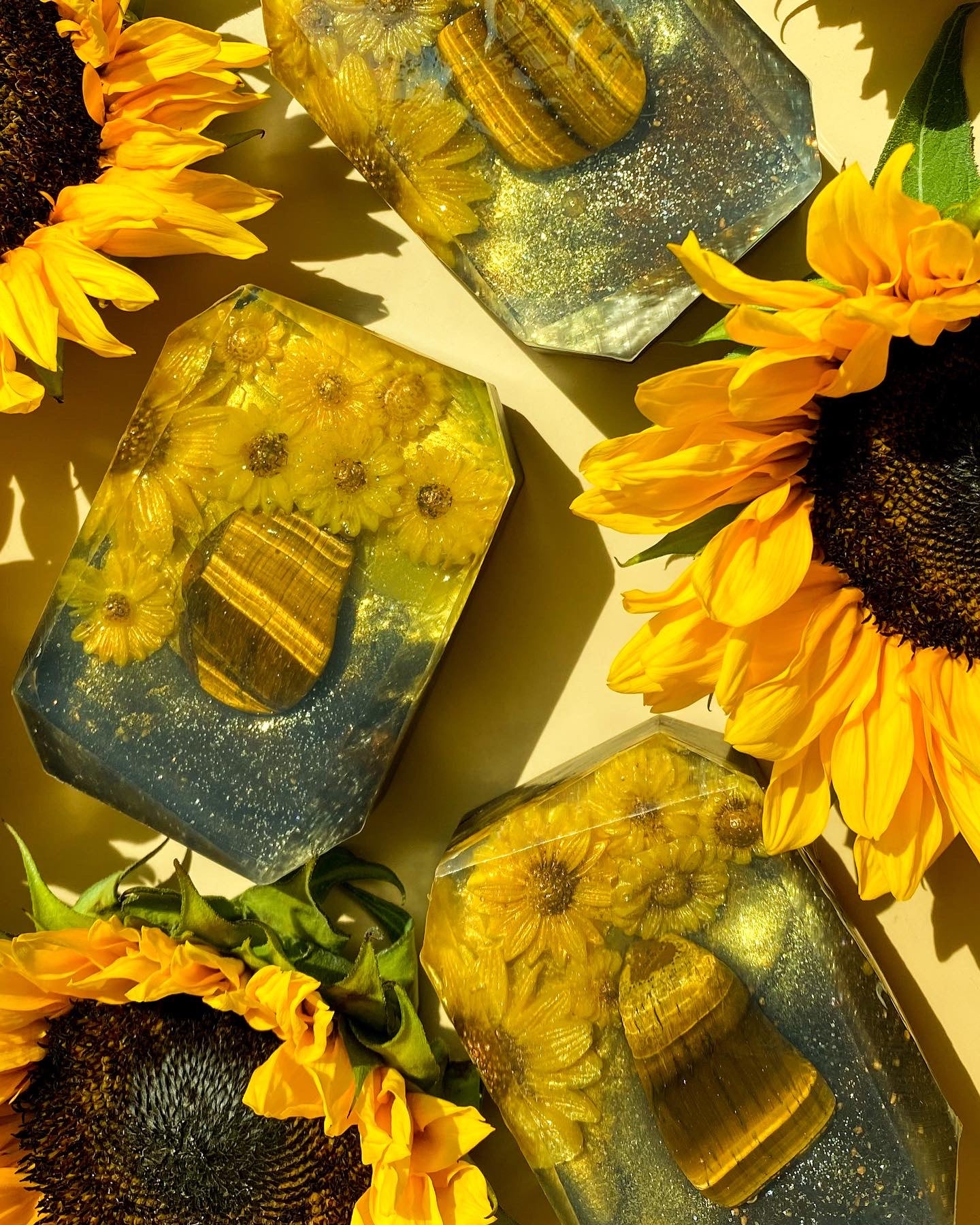 GOLDEN HEALER - Crystal-Infused Soap Bar