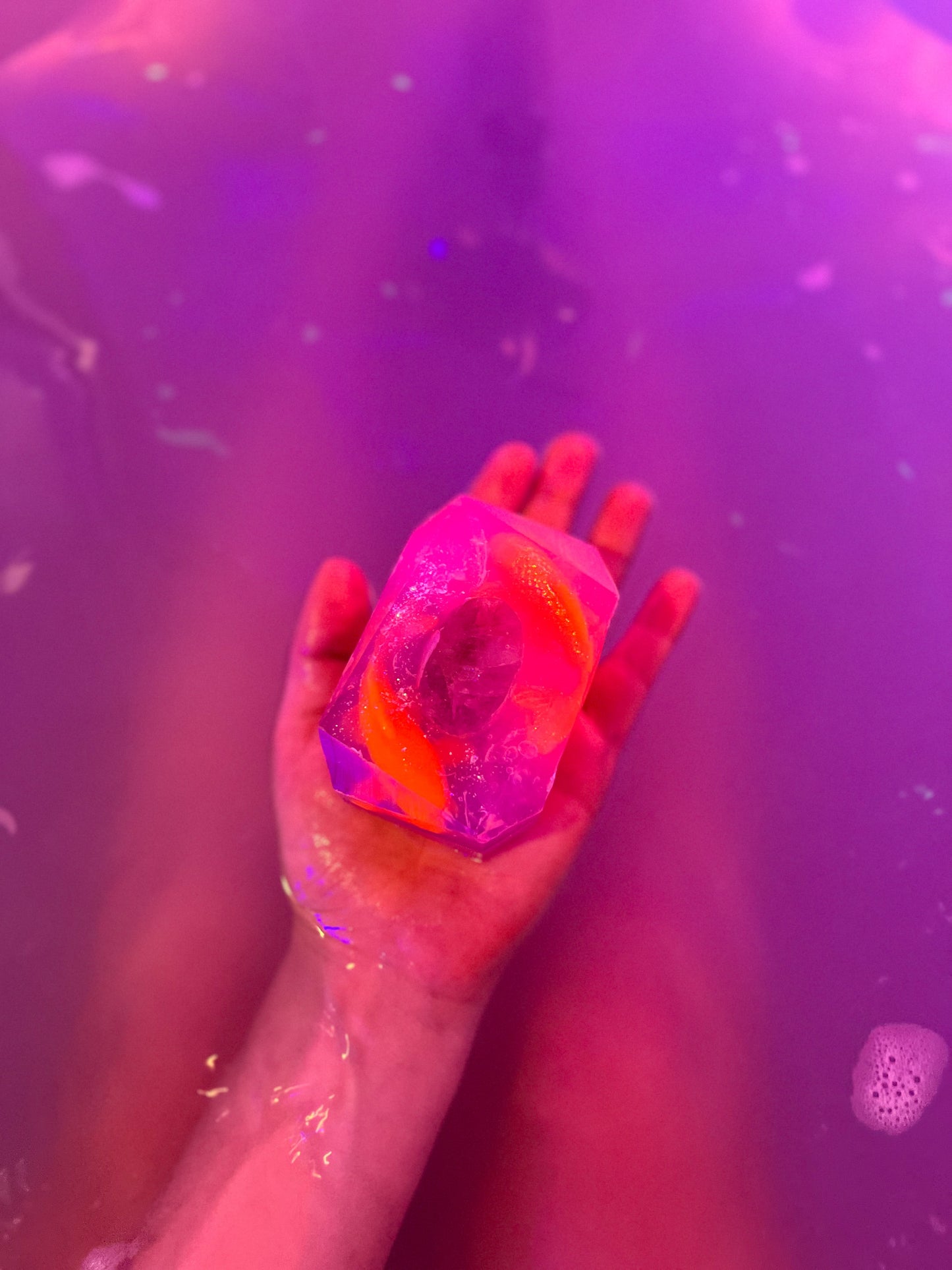 LUCID DREAMER (Pisces) - Crystal-Infused Soap Bar
