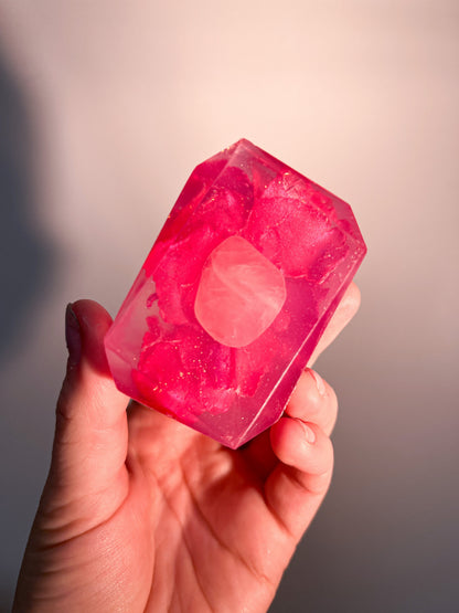 Goddess of Love - Crystal-Infused Soap Bar