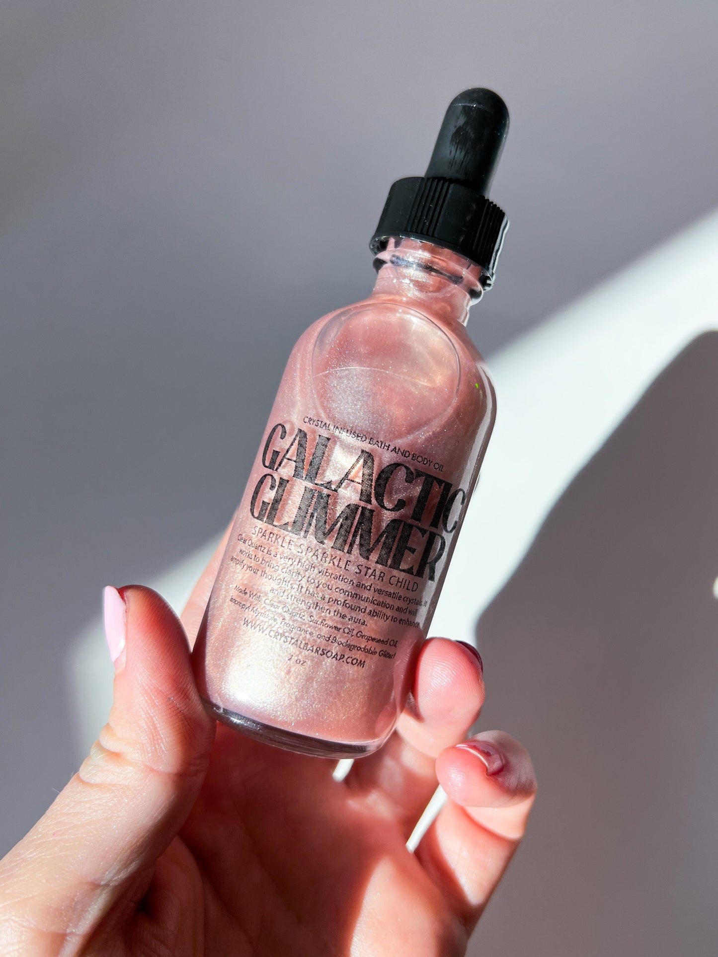 Galactic Glimmer - Crystal-Infused Bath Oil