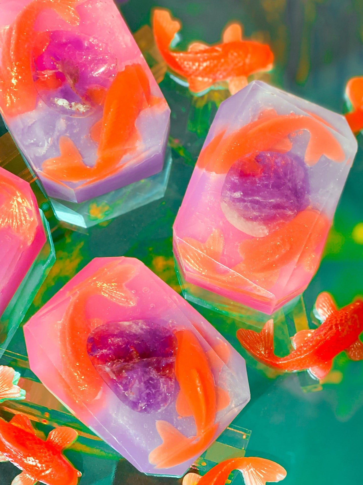 LUCID DREAMER (Pisces) - Crystal-Infused Soap Bar