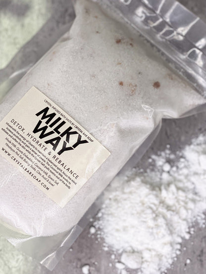 MILKY WAY - Crystal-Infused Bath Salts