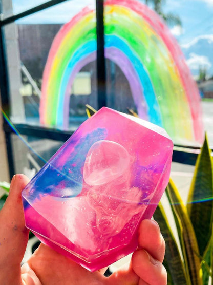 Moment of Gratitude - Crystal-Infused Soap Bar