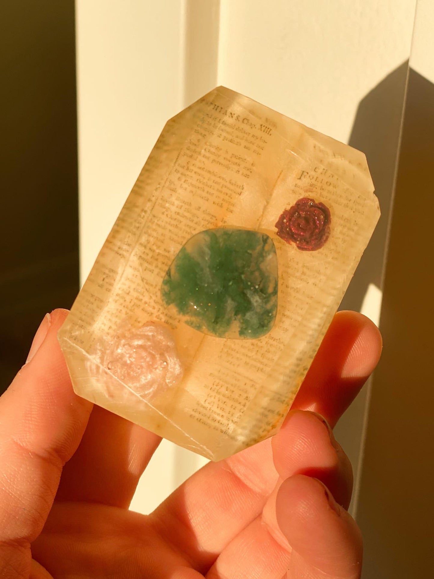 Open Book - Crystal-Infused Soap Bar