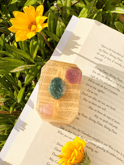 Open Book - Crystal-Infused Soap Bar