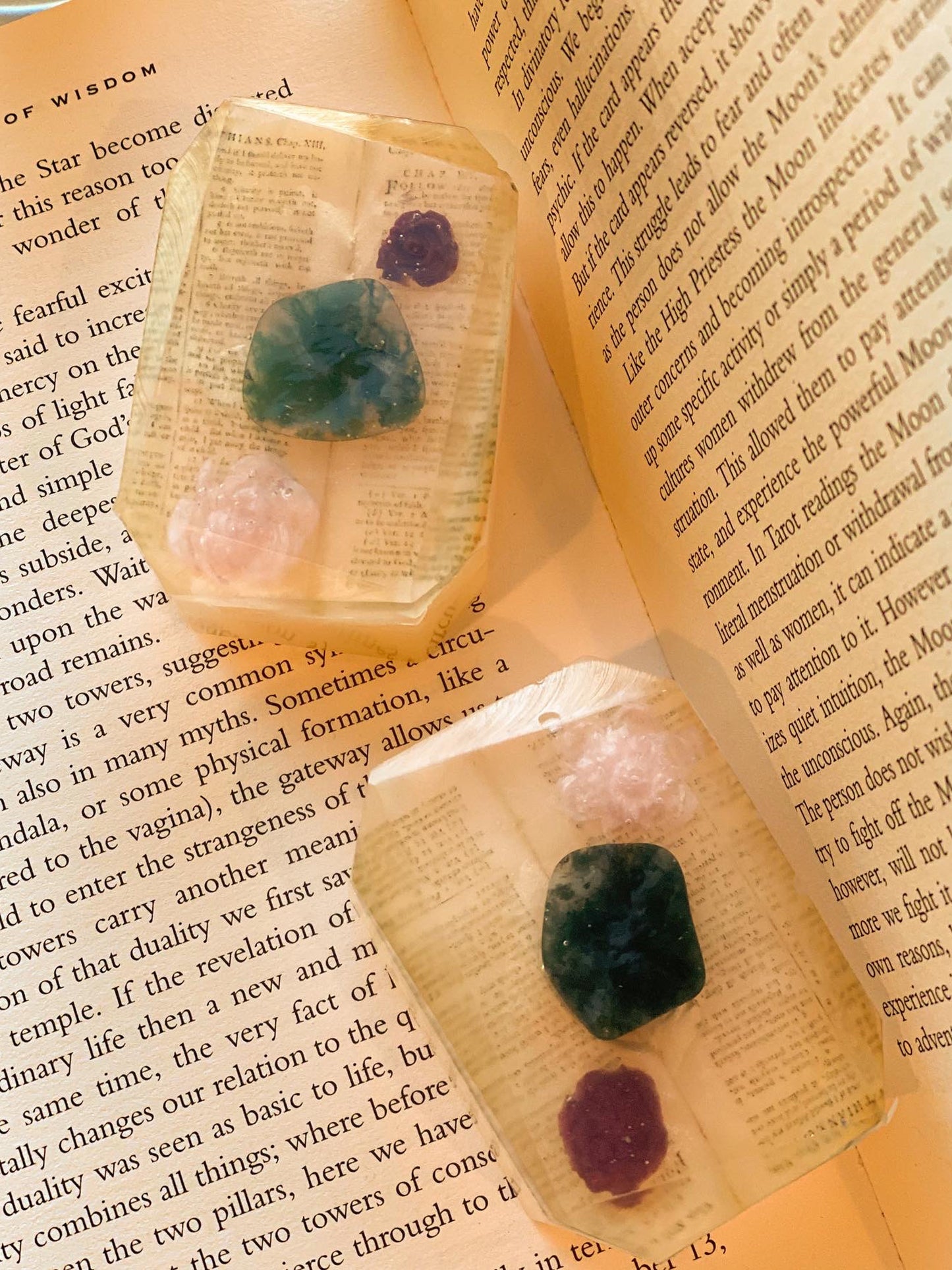 Open Book - Crystal-Infused Soap Bar