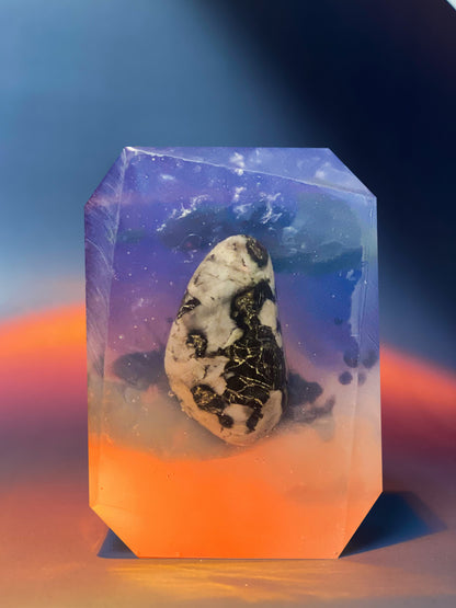 POWER OF NOW (Sagittarius) - Crystal-Infused Soap Bar