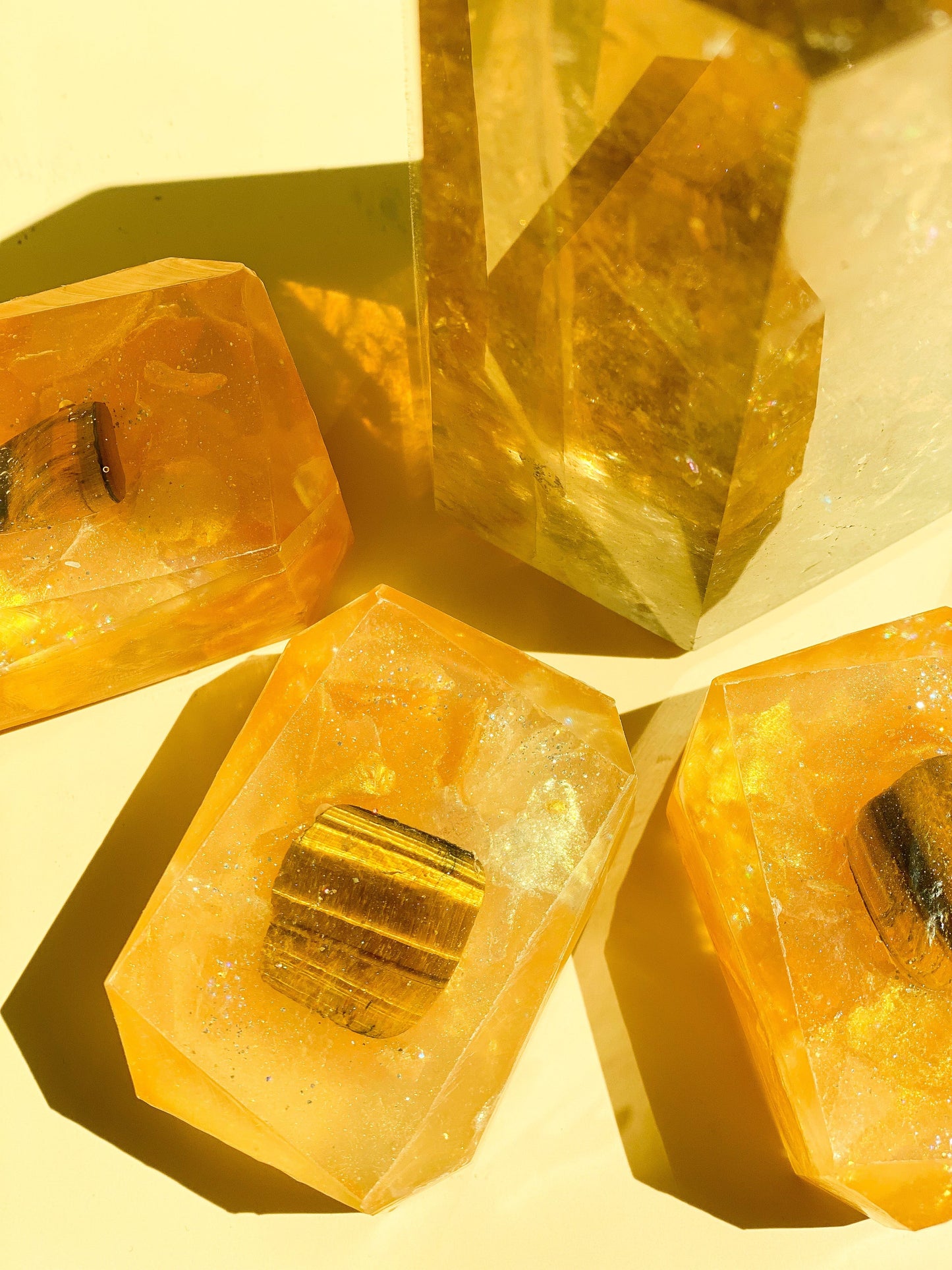 POWER SOURCE - Crystal-Infused Soap Bar (SOLAR CHAKRA)