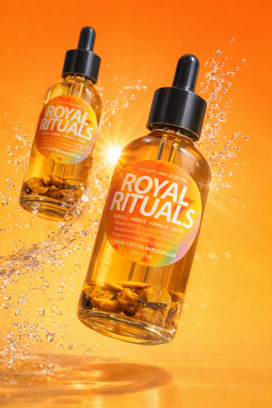ROYAL RITUALS (Leo) - Crystal-Infused Bath Oil