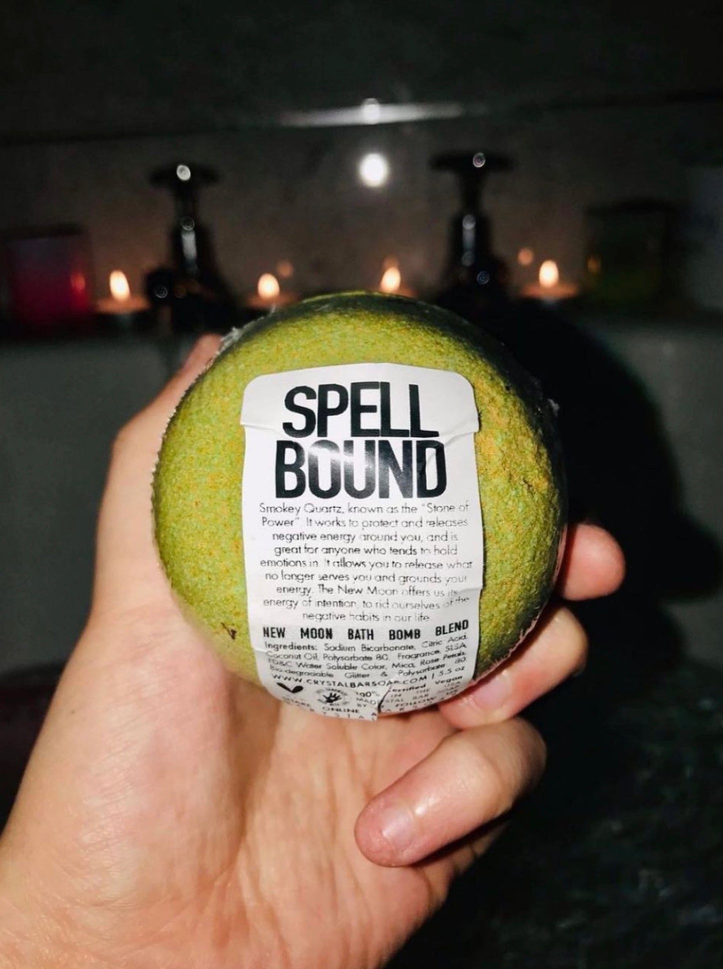 Spellbound - Crystal-Infused BathBomb