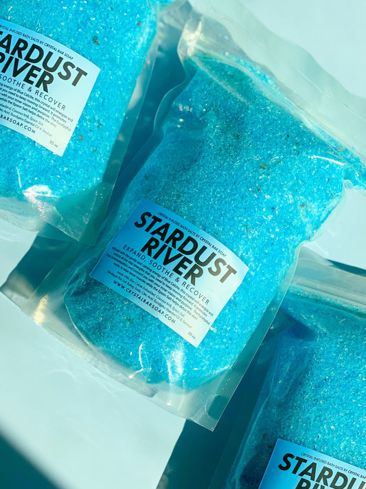 STARDUST RIVER - Crystal-Infused Bath Salts