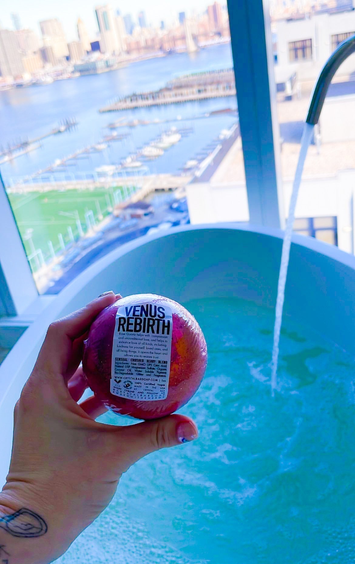 Venus Rebirth - Crystal-Infused BathBomb